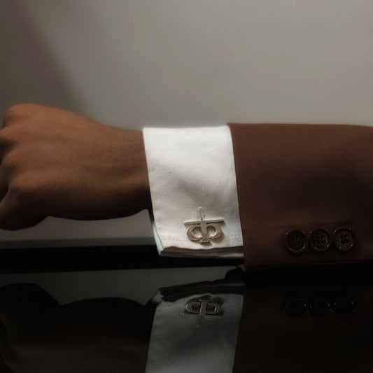 HINDI - INITIAL CUFFLINKS