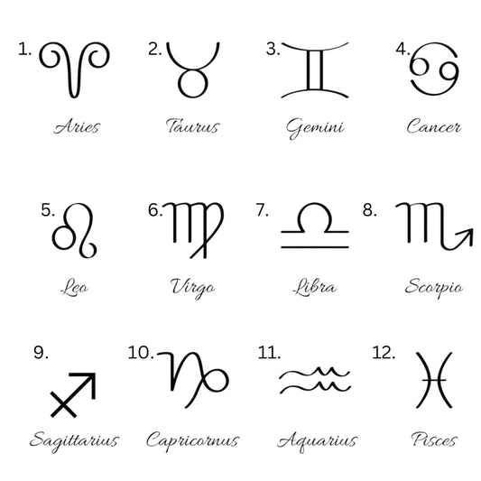 ZODIAC SIGN CUFFLINKS