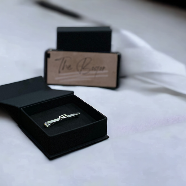 Personalised Name Initial Tie Pin