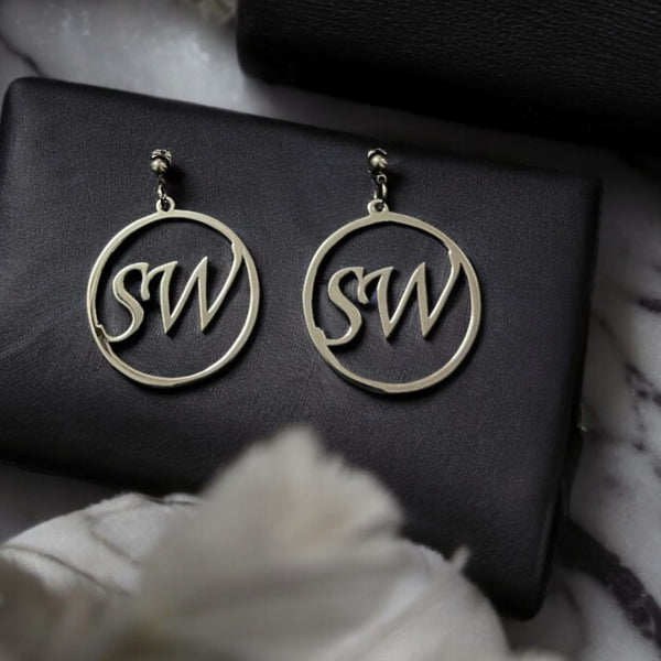 Customised Initial Earrings